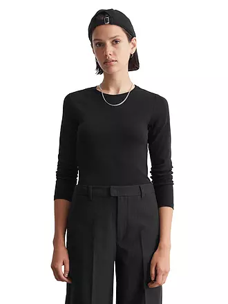 MARC O'POLO DENIM | T-shirt à manches longues | schwarz